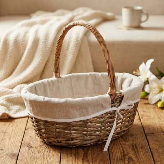 Straw Basket Large